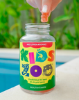 Kids Zoo® Multivitamin m. jordbærsmag