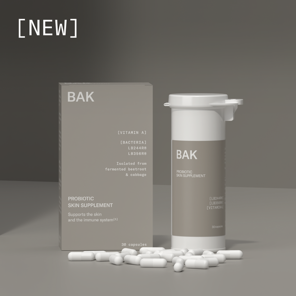 BAK Skincare Probiotic Skin Supplement