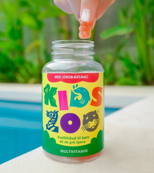 Kids Zoo® Multivitamin with strawberry flavor